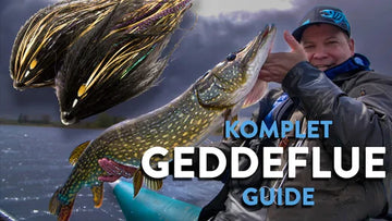 Fang en gedde på flue guide