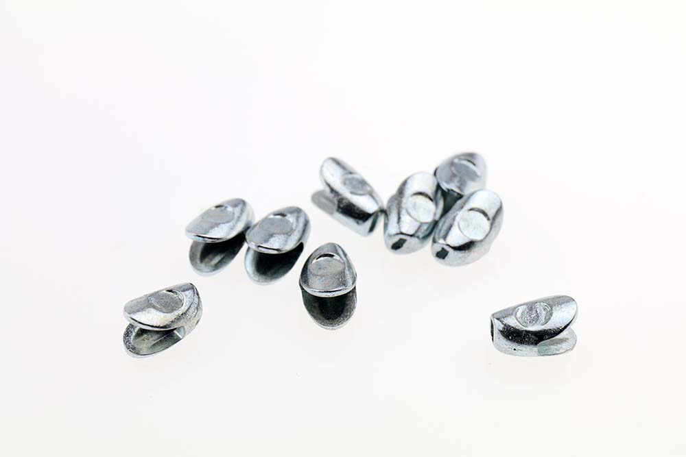 Fish Skull: Baitfish Heads - Silver