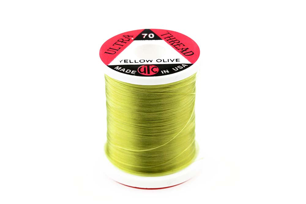 UTC Ultra Thread 70 Denier Fly Tying Thread - Yellow