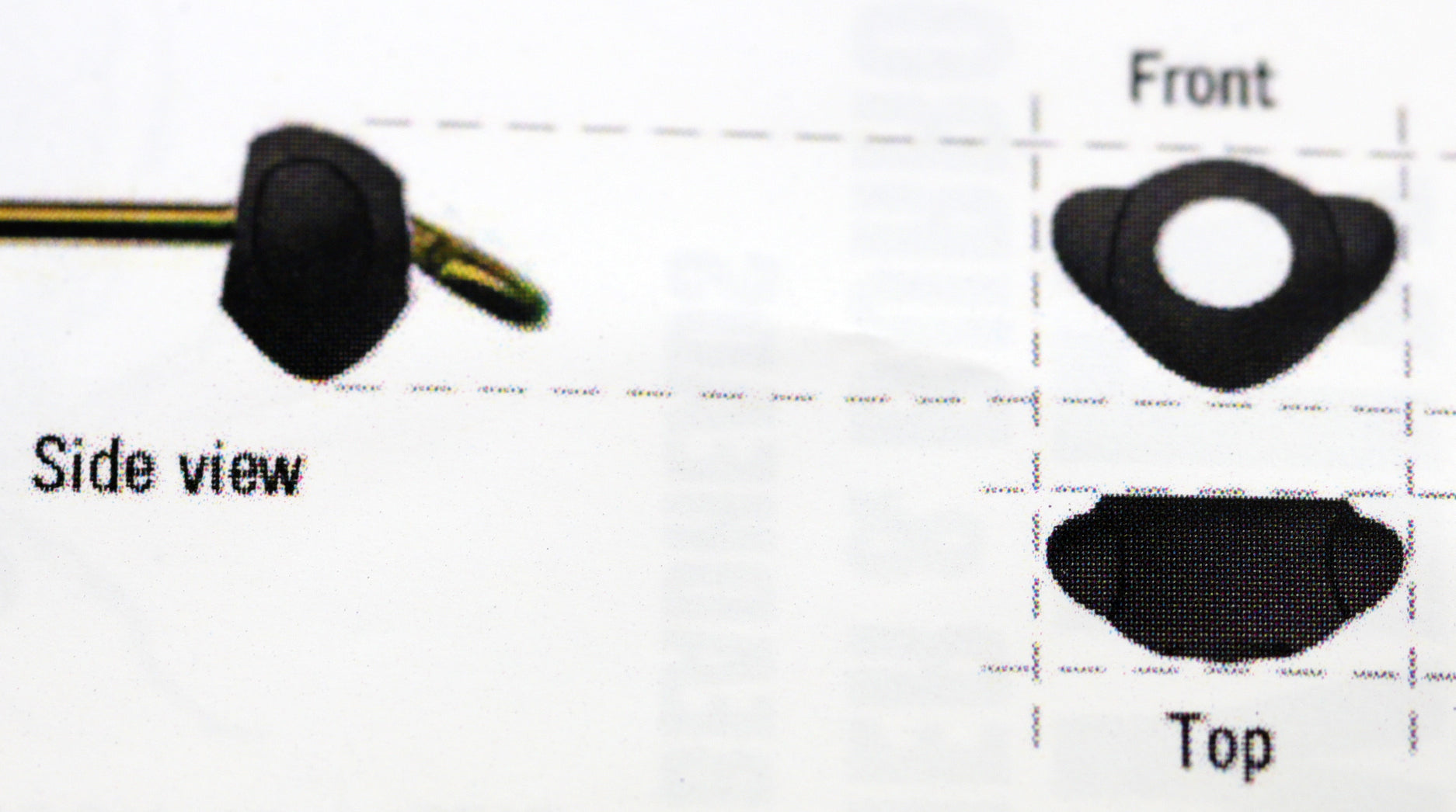 Nymph Head Evolution Mayfly Swimmer - Black