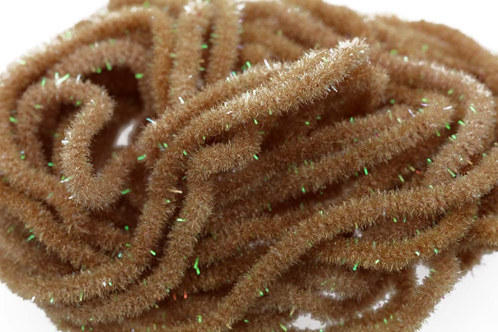 Crystal Antron Chenille Brown - Main Image