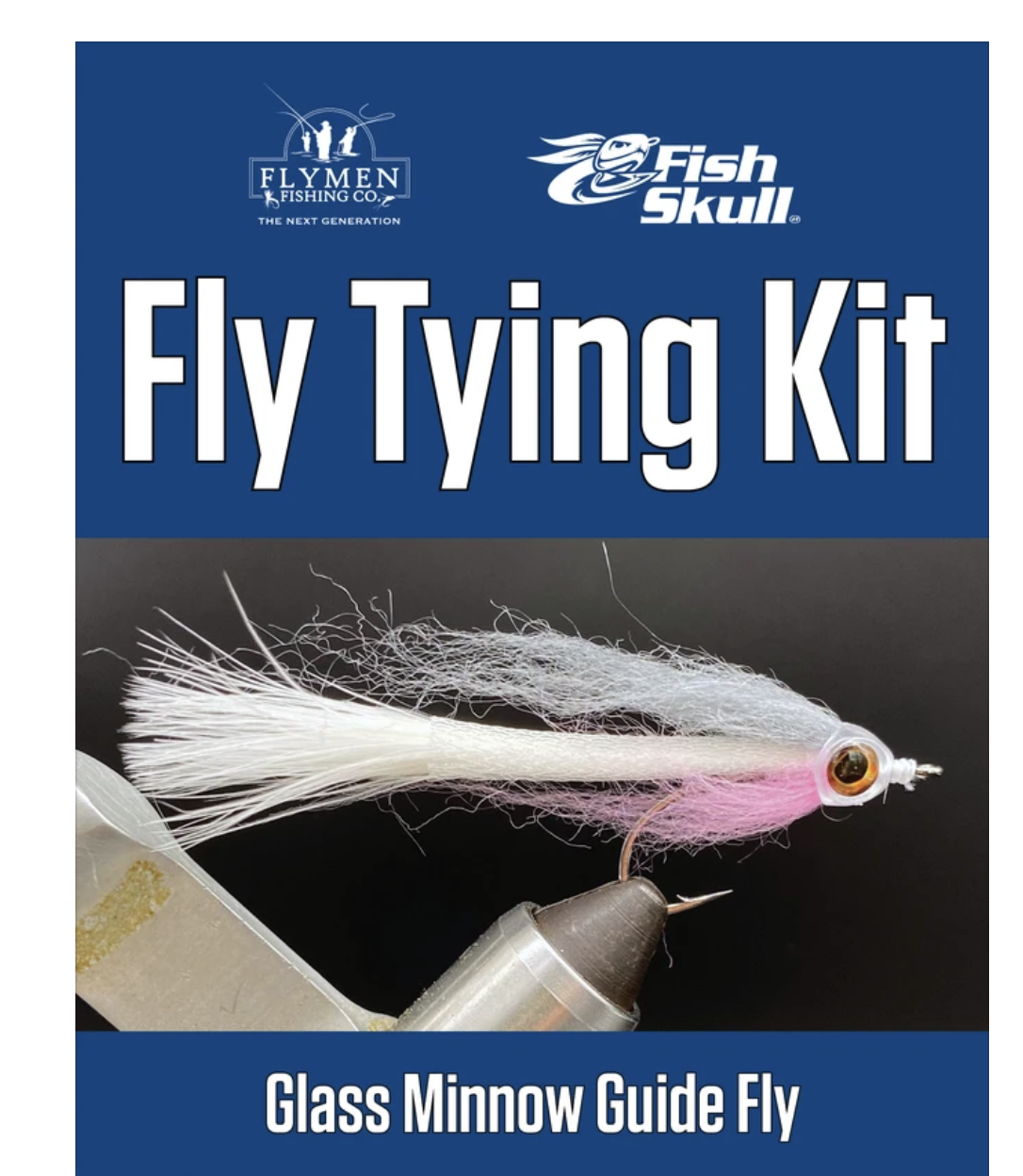 Fly Tying Kit: Fish-Skull Glass Minnow Guide Fly