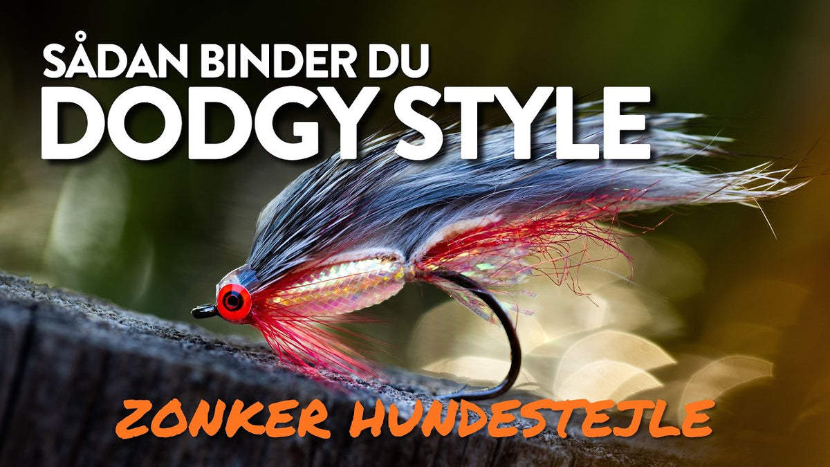 Fluebinding: Dodgy Style Zonker – hundestejleimitation