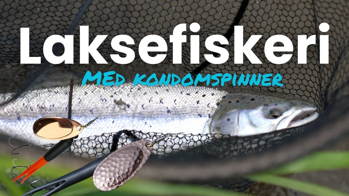 Fisketeknik: Laksefiskeri med kondomspinner – kast opstrøms og fisk dybt