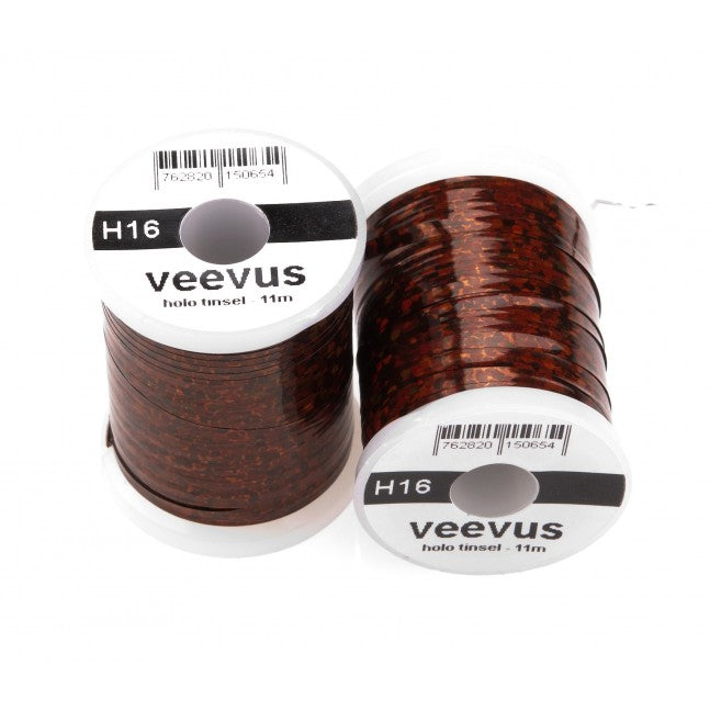 Veevus Holo Tinsel - Brown