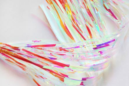 Holo saltwater flash: Bred geddeflash - Opal