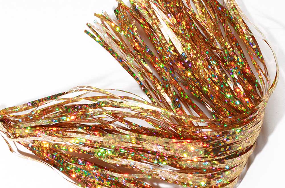 Holo saltwater flash : Bred geddeflash - Gold
