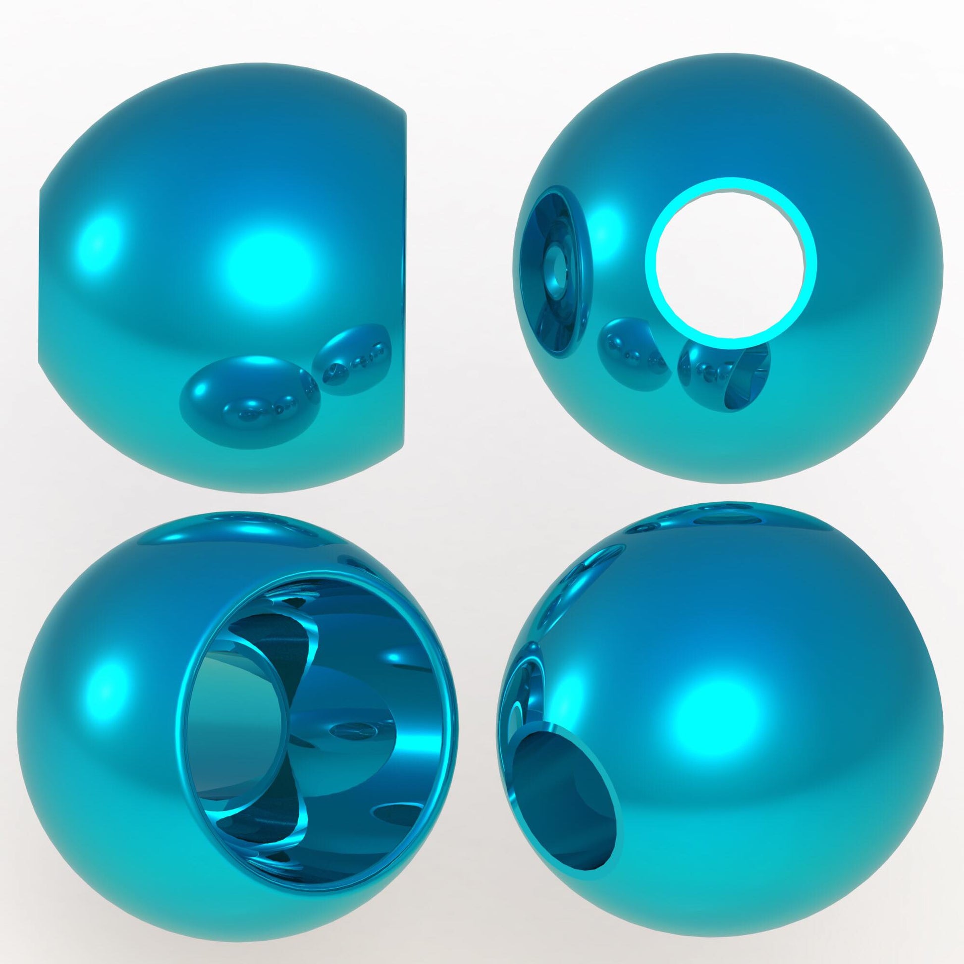 Pro Flexi Beads - Kingfisher Blue