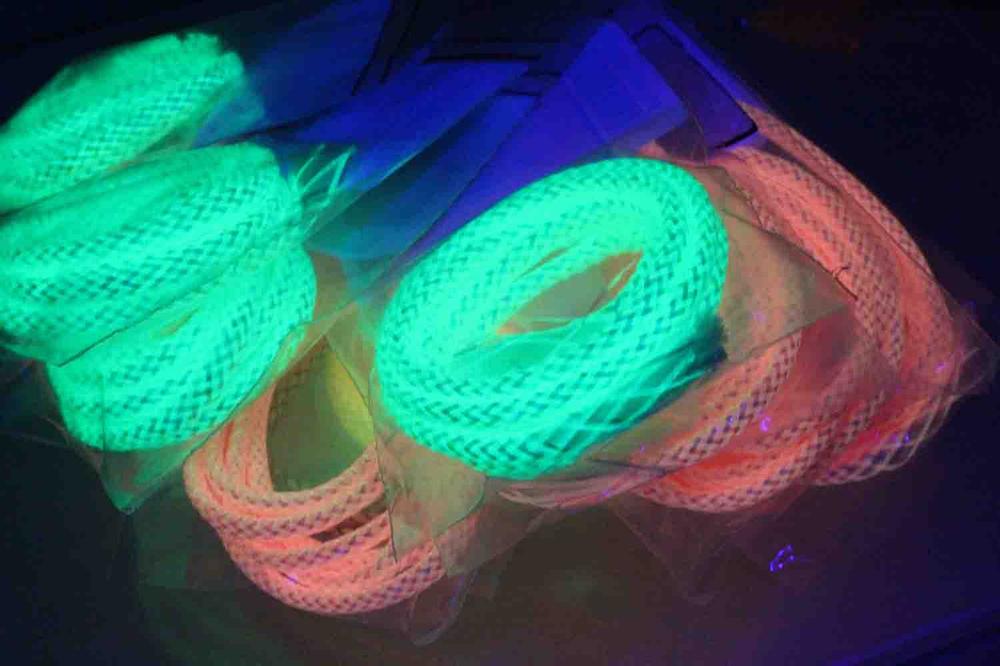 Mylar Tubing - Fluo Pink - Flammen