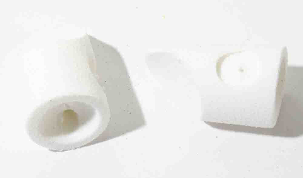 DC dodger heads ( 2 pcs.) - White