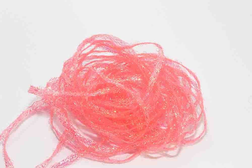 Flat Diamond Braid - Shrimp Pink