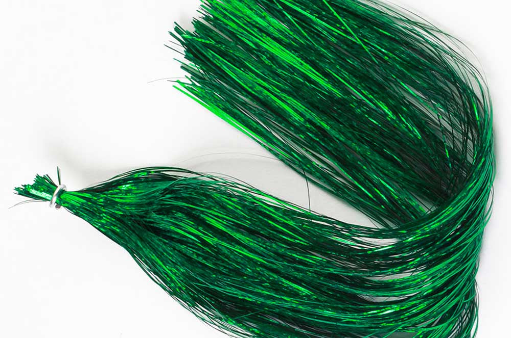 Holographic Flashabou - Green (thin)