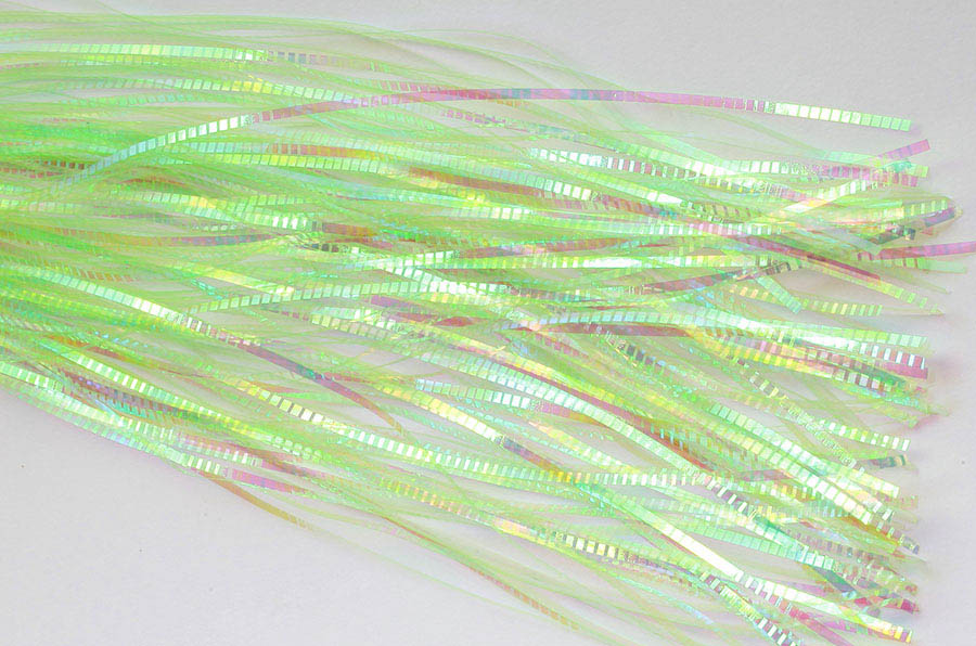 Flashabou lateral scale - Pearl Chartreuse
