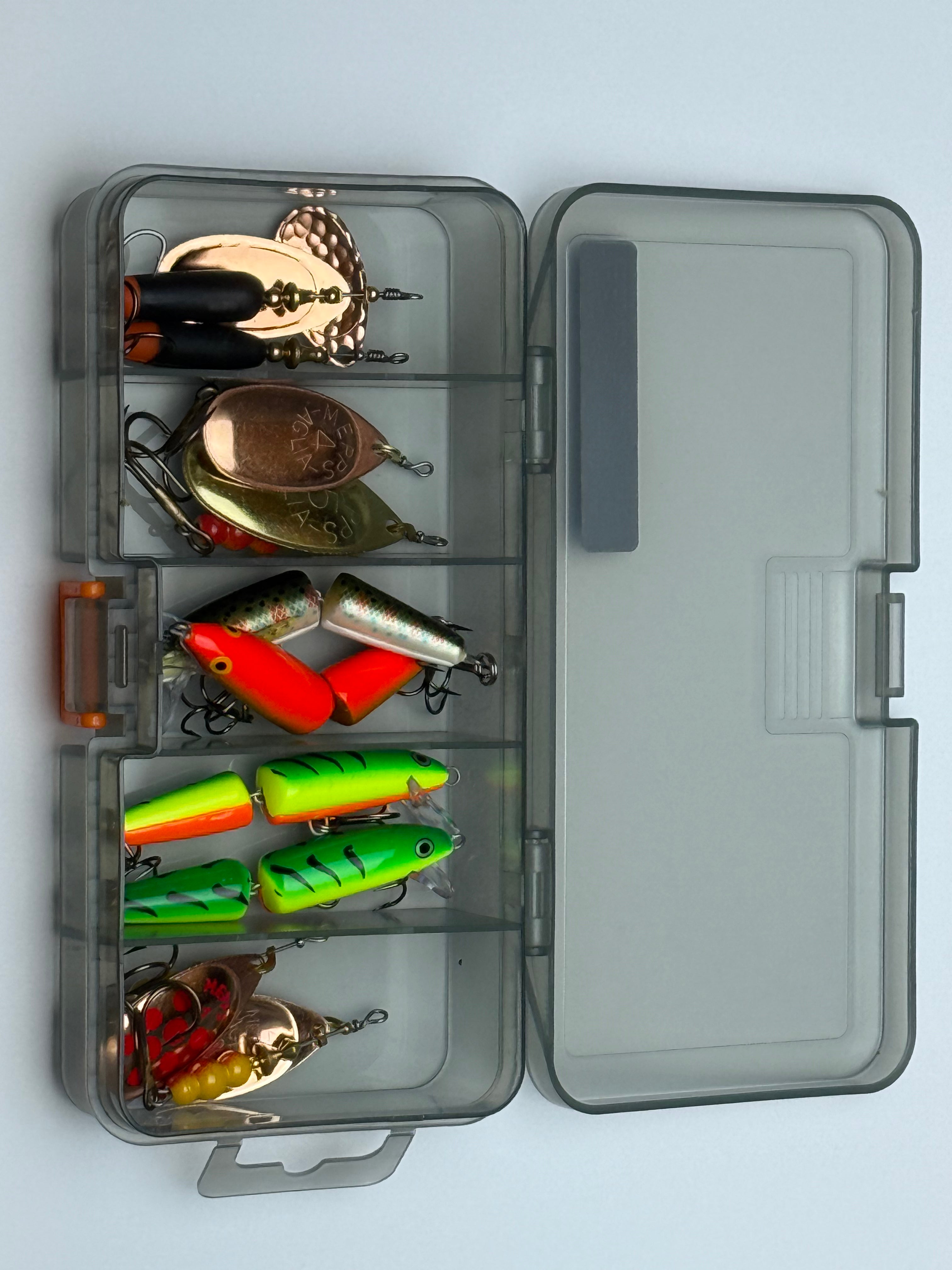 Savage gear lures and tackle box