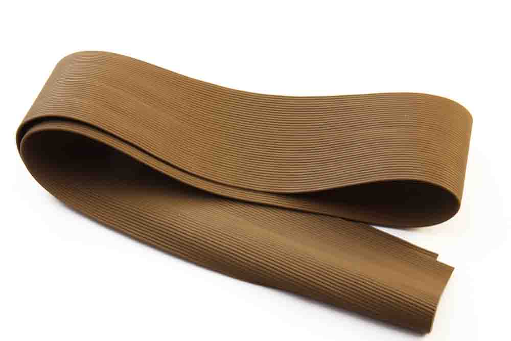 Round Rubber Legs - Brown