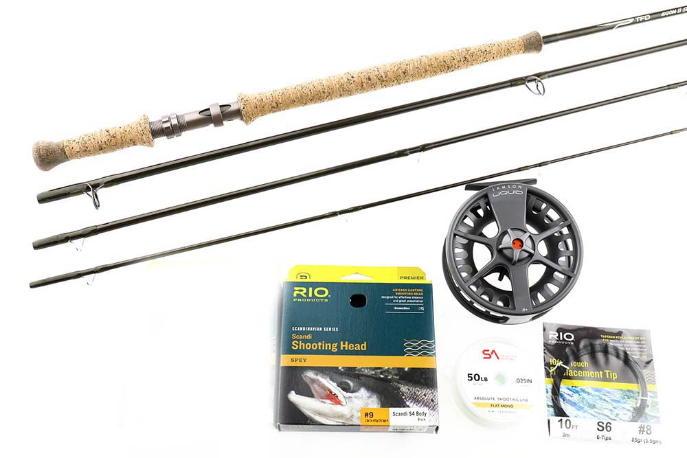 TFO LK Legacy two-handed fly set - 13 feet class 7