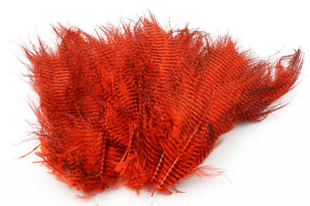 You added <b><u>Fine Barred marabou - Hot Orange</u></b> to basket.