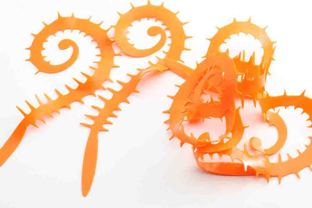 Du tilføjede <b><u>Spiked Rolla tails - Orange</u></b> til kurven.