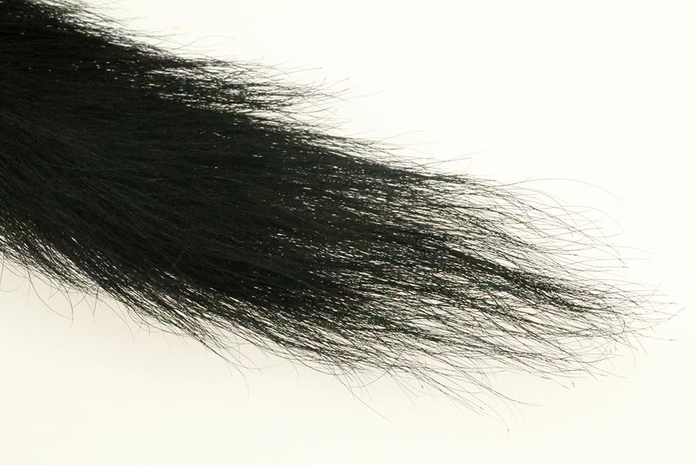 Silver Tip Squirrel Tail  - Black