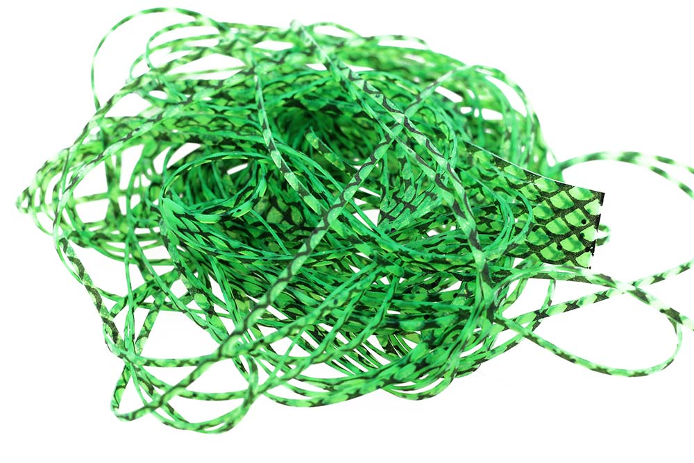 Magnum Predator Rubber Legs - Barred Frog Green