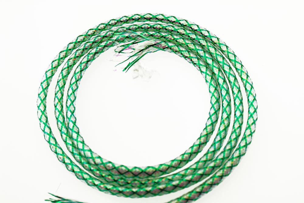 Minnow Body Mylar Tubing - Greentone (M)