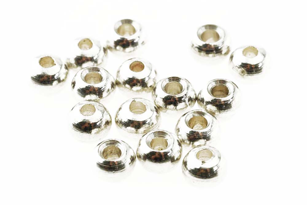 Tungsten Beads - Silver