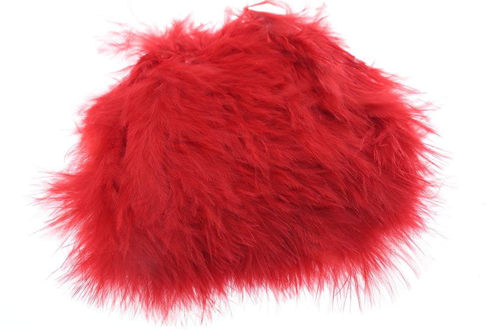 Wolly Bugger Marabou - Red