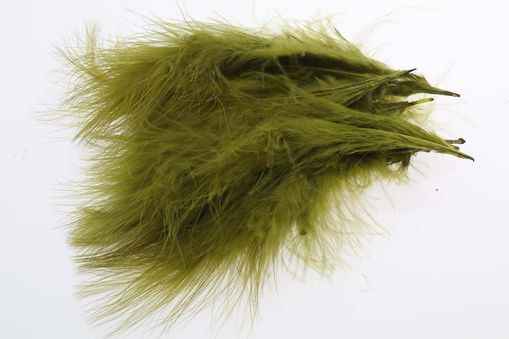Select Marabou Plumes - Olive