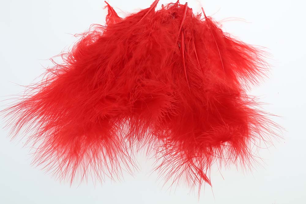 Select Marabou Plumes - Red