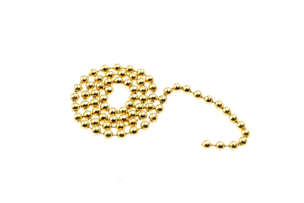 Kuglekæde Øjne - Gold