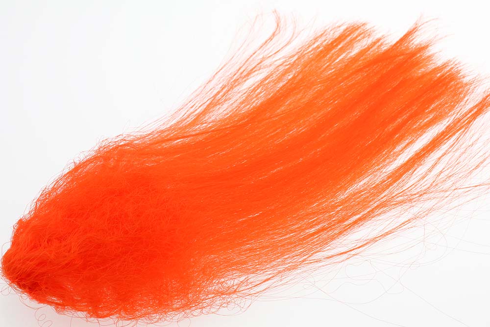 Big Fly Fiber Curls - Hot Orange