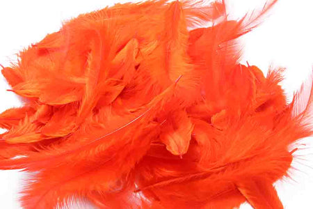 Du tilføjede <b><u>Soft marabou hackles - Hot Orange</u></b> til kurven.