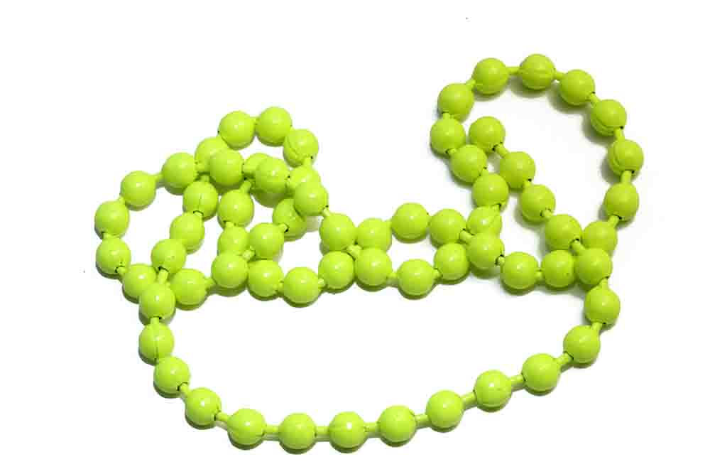 Beadchain Eyes Fl. Chartreuse - (M)