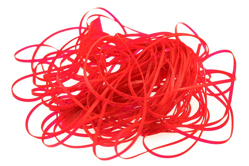 Magnum Predator Rubber Legs - Red