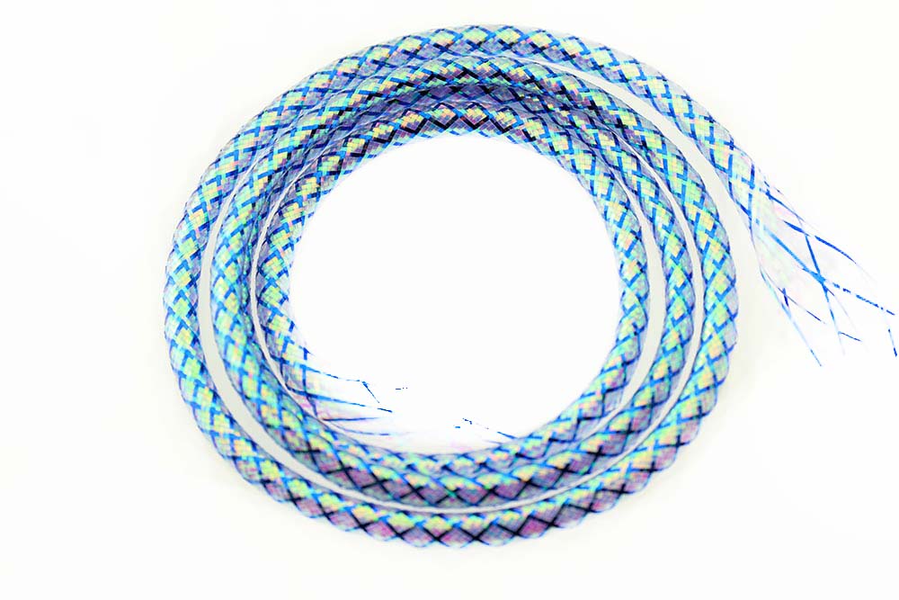 Minnow Body Mylar Tubing - Bluetone (M)