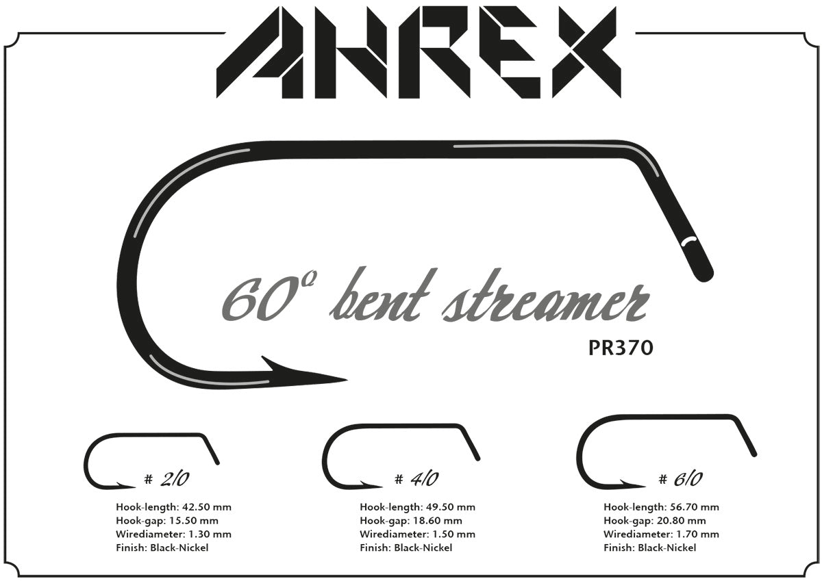 AHREX PR370 – 60 Degree Bent Streamer