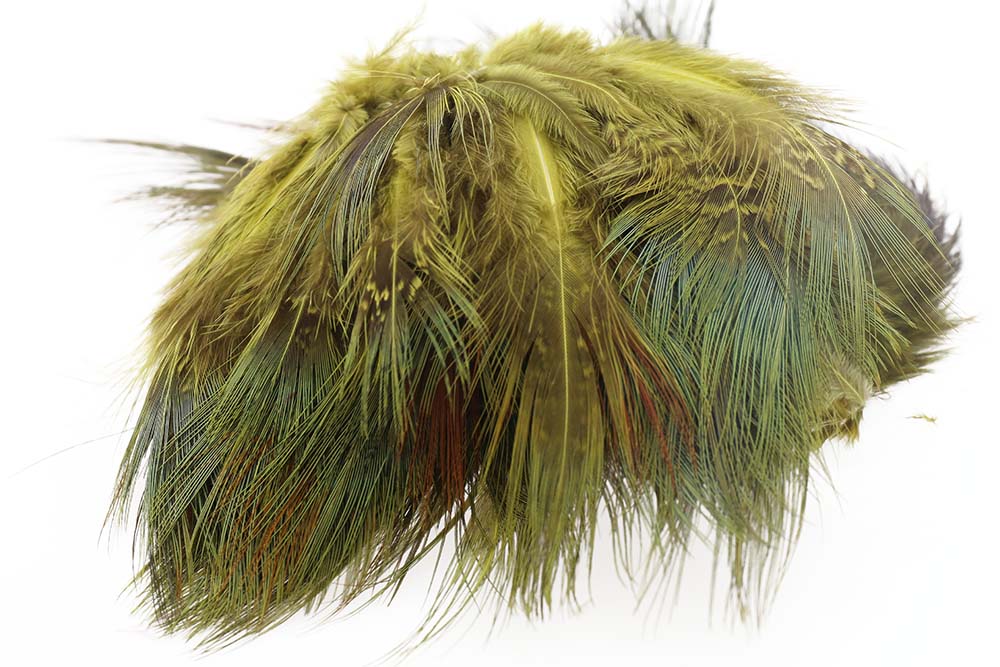 Ringneck Rump Hackle - Golden Yellow