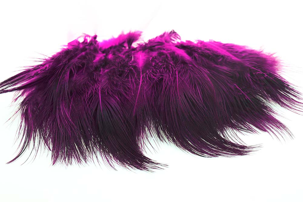 Ringneck Rump Hackle - Purple