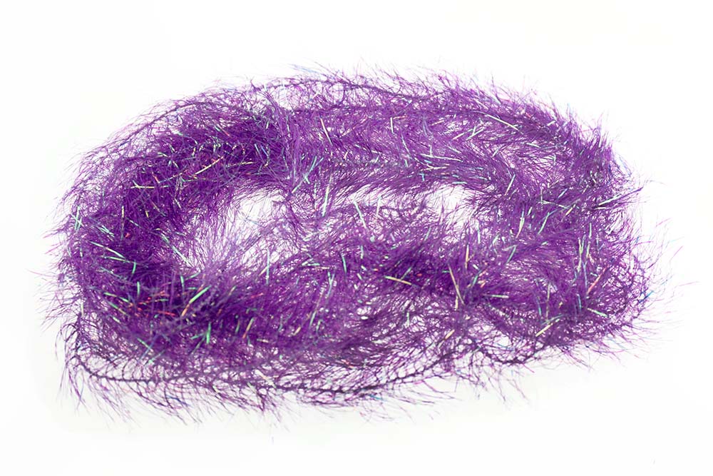 Crystal Tri Lobal C & T Hackle - Purple