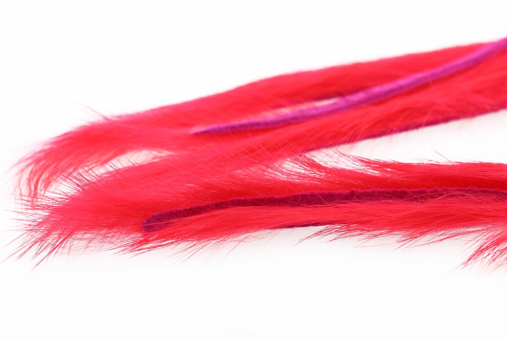 3 mm Rabbit Zonkerstrip - Fl. Red