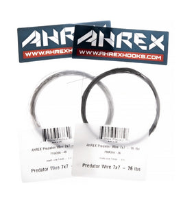 Du tilføjede <b><u>Ahrex Predator Wire 7X7  - 40Lb</u></b> til kurven.