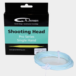 Du tilføjede <b><u>A. Jensen SH Pro Series Shooting Head SPECIALIST Floating</u></b> til kurven.