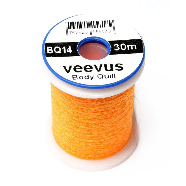 Veevus Body Quill - Hot Orange