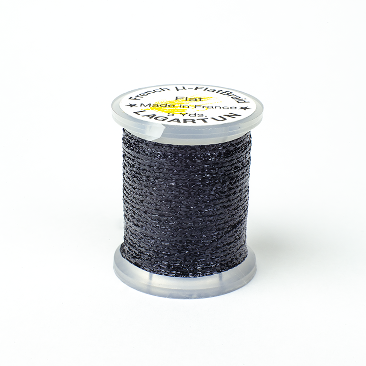 French Mini Flatbraid - Black