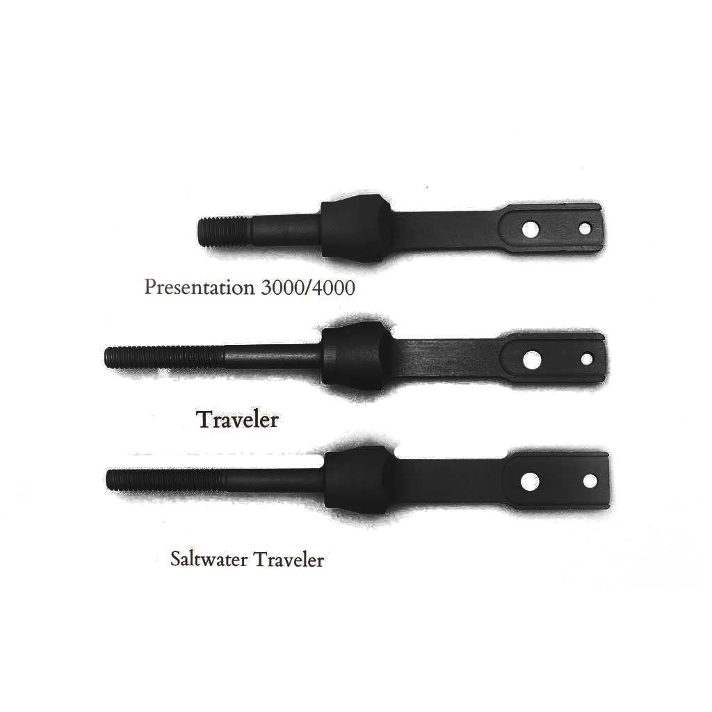 Renzetti - Clouser Minnow Arm - SW Traveler - Black anodized