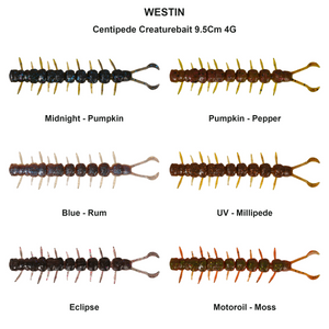 Du tilføjede <b><u>Centipede Creaturebait 9.5Cm 4G</u></b> til kurven.