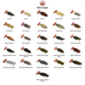Du tilføjede <b><u>Whiting Hen Cape</u></b> til kurven.