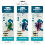 Farveoversigt – Kinetic Sabiki Disco 115Cm