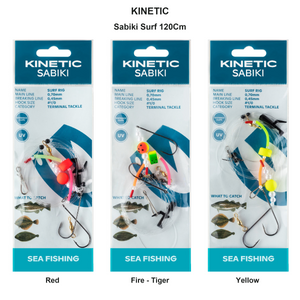 Du tilføjede <b><u>Kinetic Sabiki Surf 120Cm</u></b> til kurven.