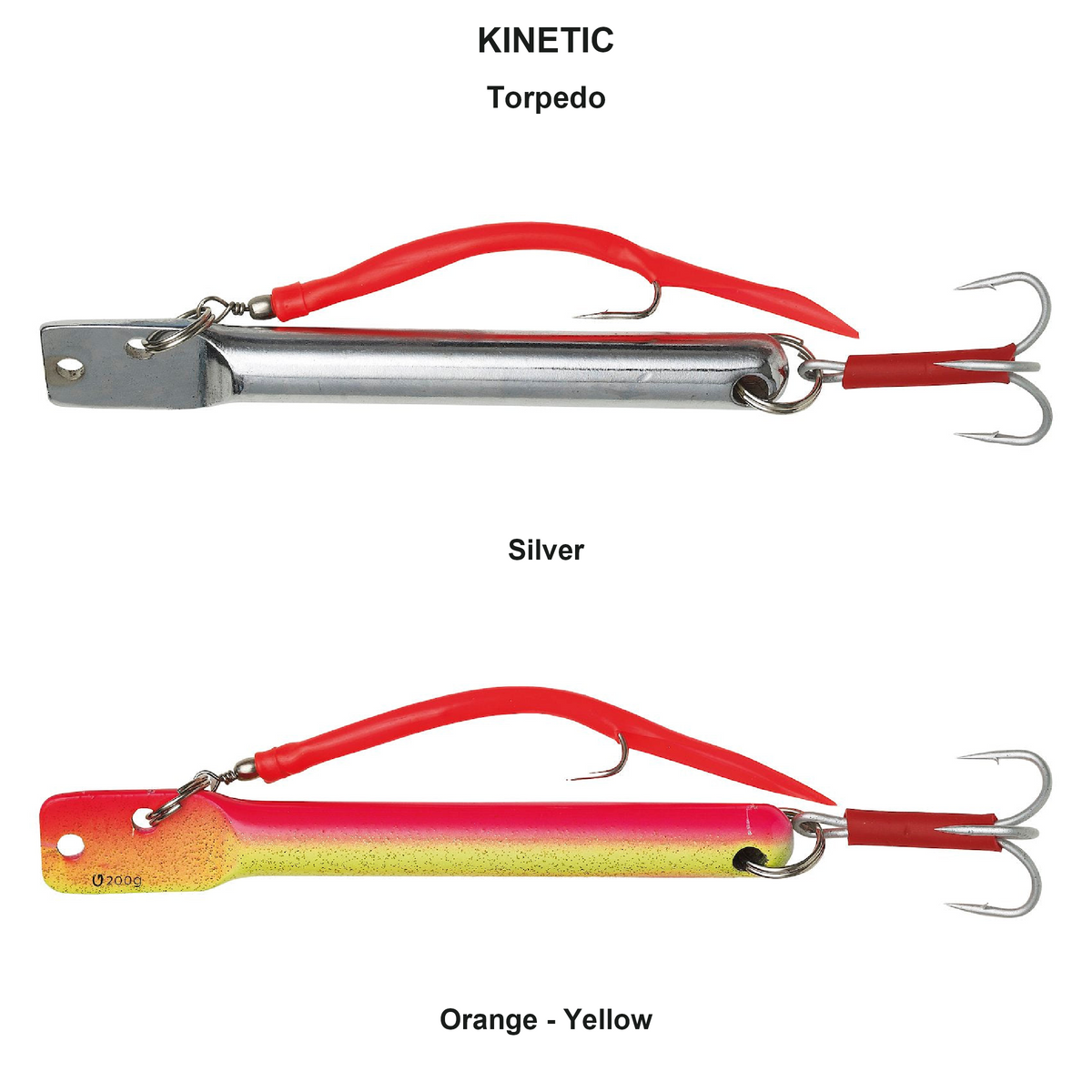 Farveoversigt – Kinetic Torpedo